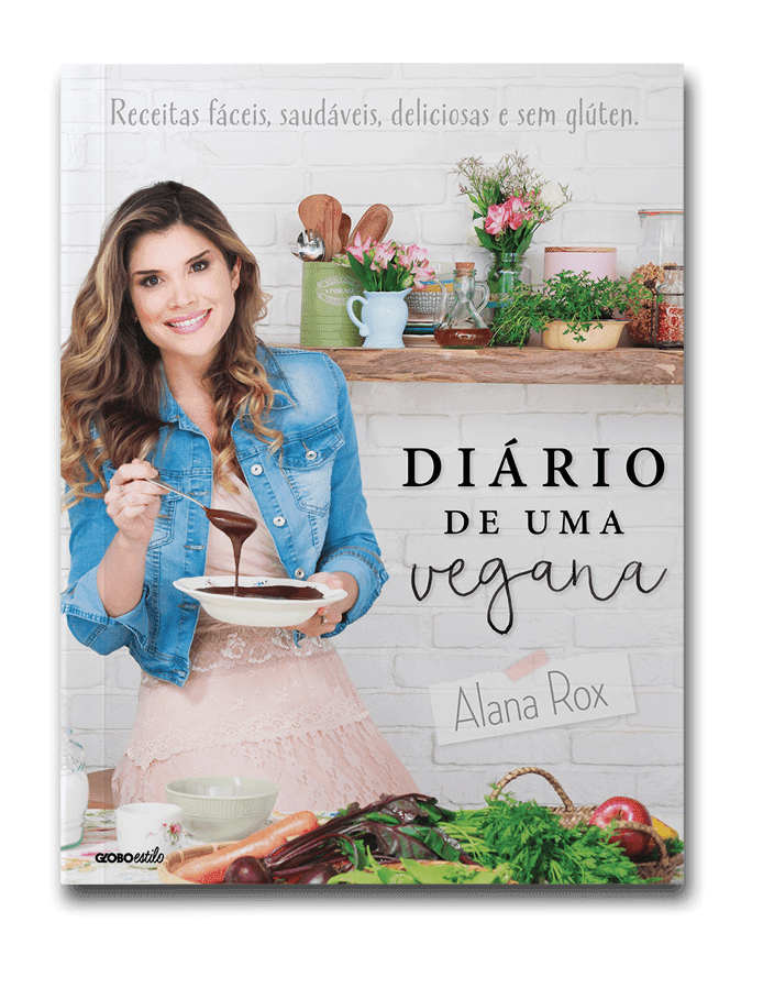 Capa do livro Diário de uma vegana, de Alana Rox