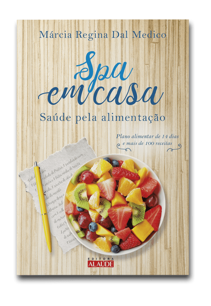 Capa do livro Spa em casa, de Márcia Regina Dal Medico