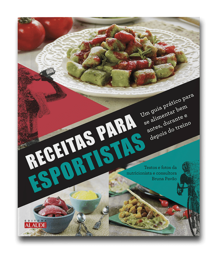 Capa do livro Receitas para esportistas