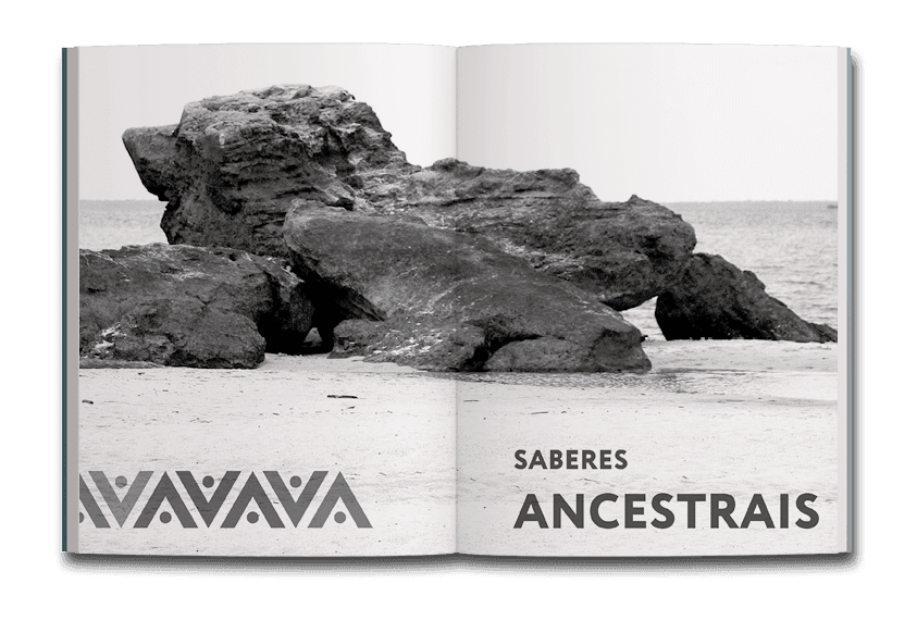 Dupla de abertura do livro O lugar do saber ancestral