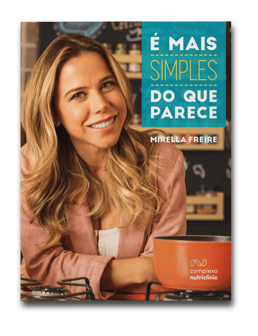 Capa do livro É mais simples do que parece, de Mirella Freire