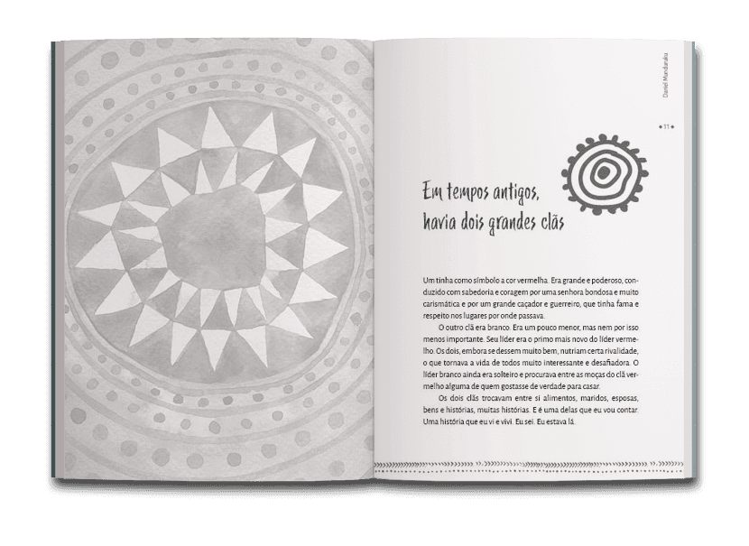 Miolo do livro A chave do meu sonho