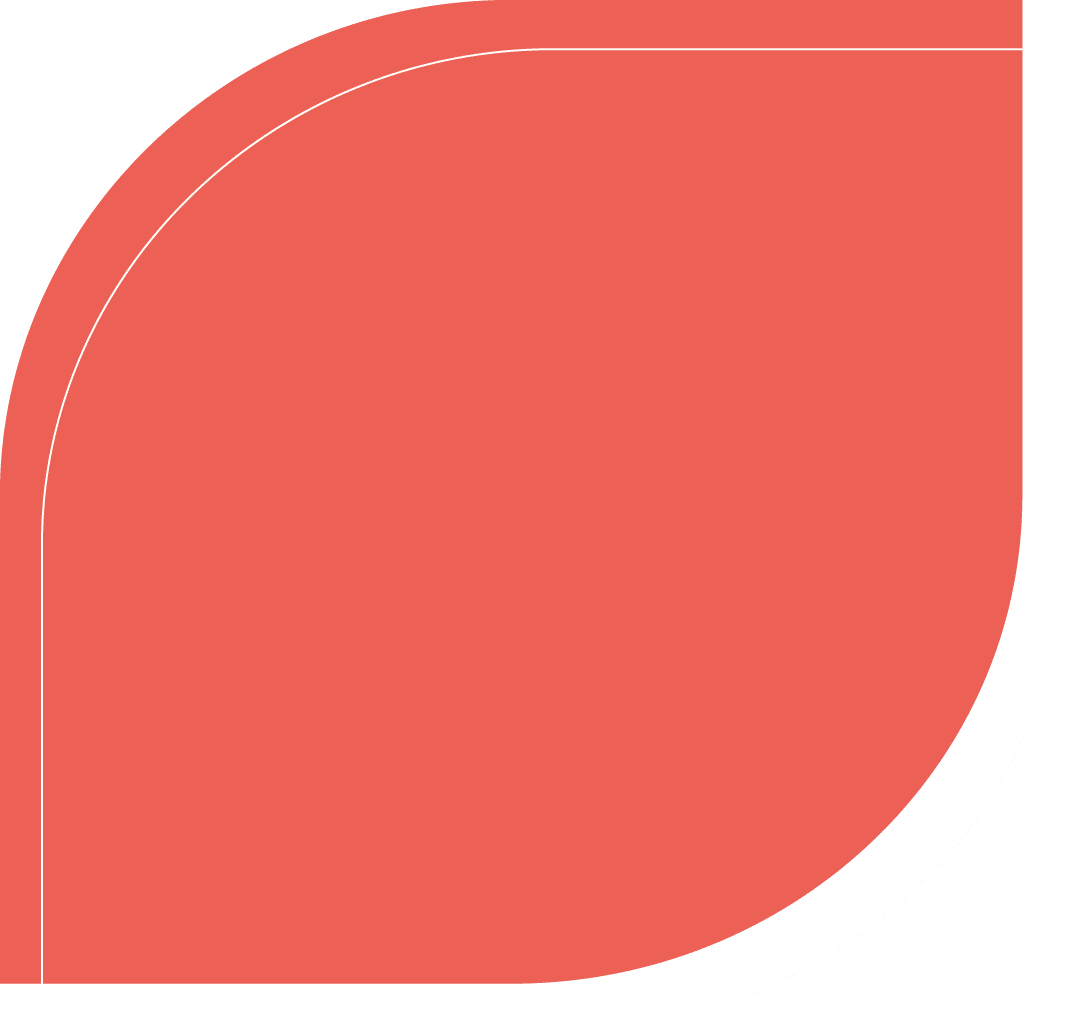Grafismo de pétala laranja