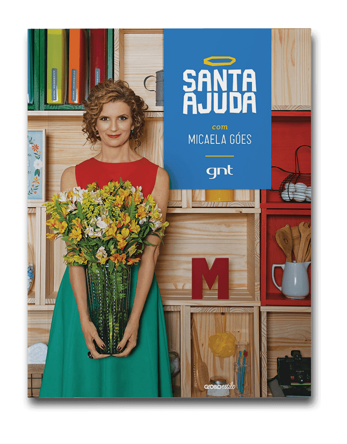 Capa do livro Santa ajuda, de Micaela Góes