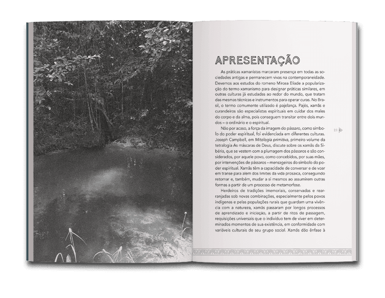 Miolo do livro Xamanismo hoje: Diálogo com uma sabedoria arcaica