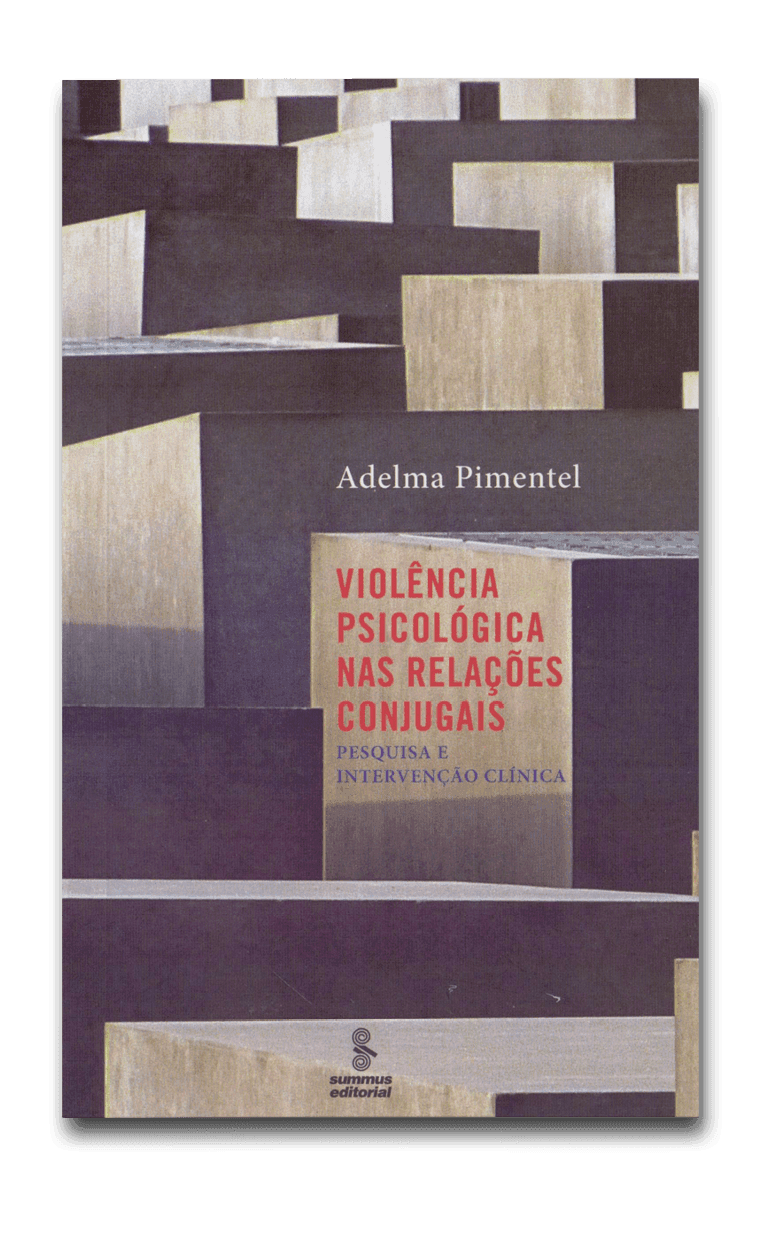 Capa do livro Violência psicológica nas relações conjugais, de Adelma Pimentel