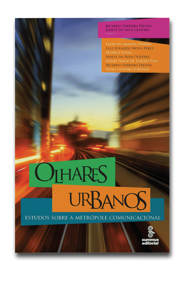 Capa do livro Olhares urbanos, de Ricardo Ferreira Freitas e Janete da Silva Oliveira