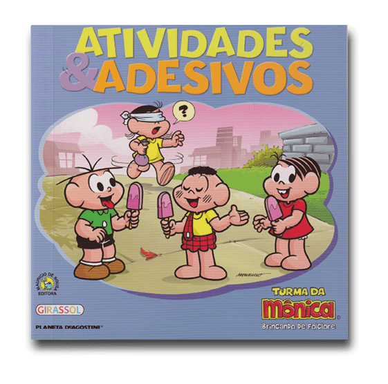 Capa do livro Turma da Mônica: atividades & adesivos