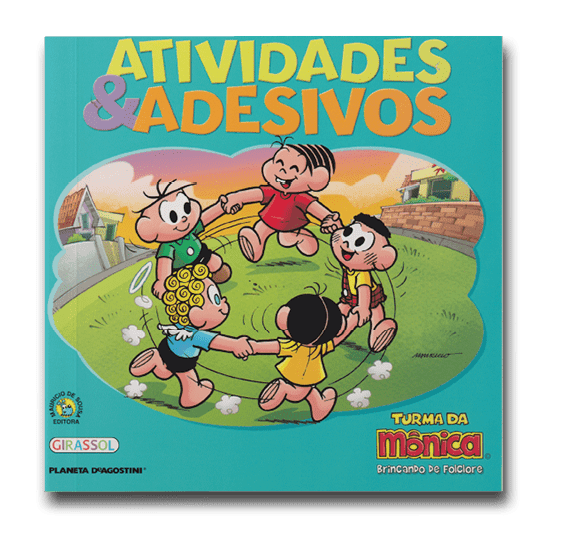 Capa do livro Turma da Mônica: atividades & adesivos