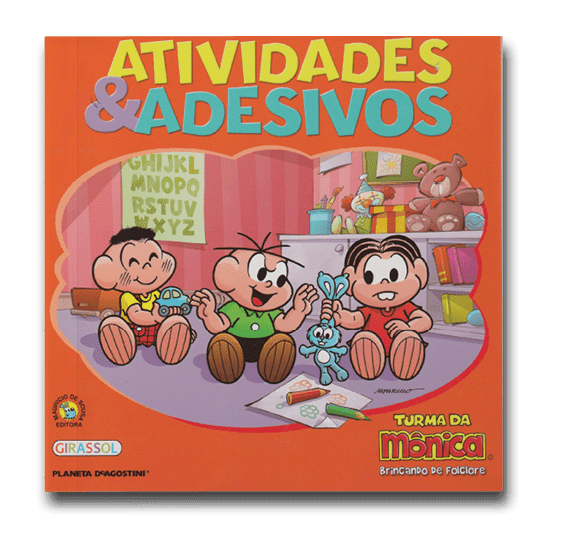 Capa do livro Turma da Mônica: atividades & adesivos