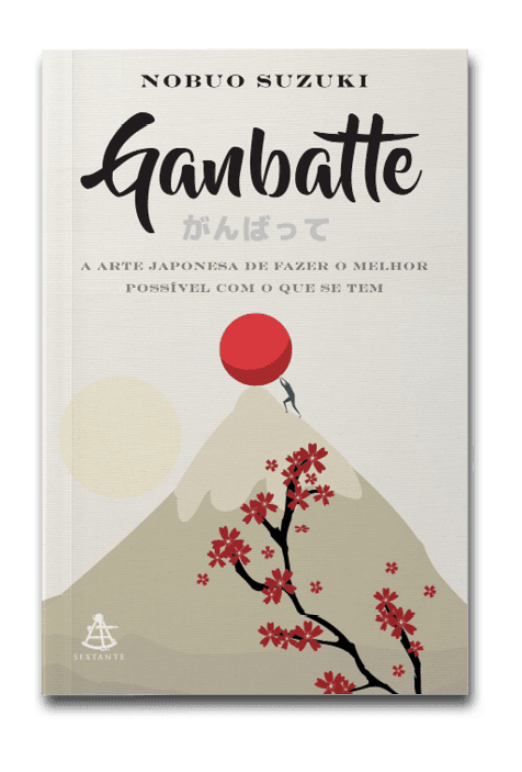 Capa do livro Ganbatte, de Nobuo Suzuki