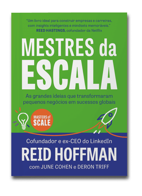 Capa do livro Mestre da escala, de Reid Hoffman