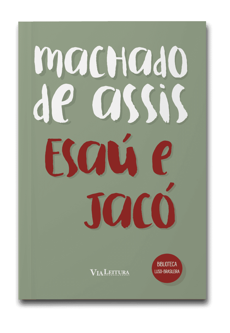 Capa do livro Esaú e Jacó, de Machado de Assis