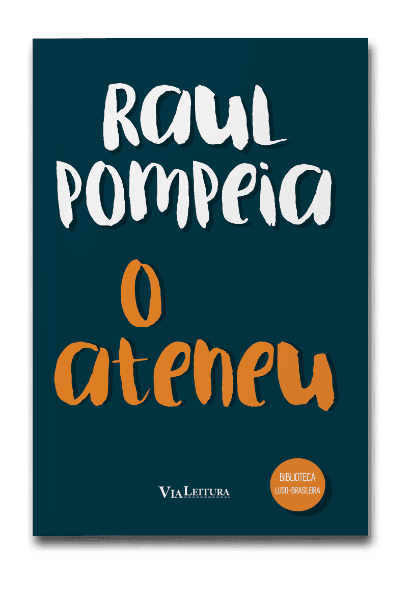 Capa do livro O Ateneu, de Raul Pompeia