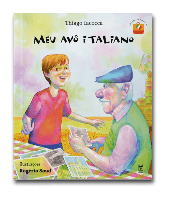 Capa do livro Meu avô italiano, de Thiago Iacocca