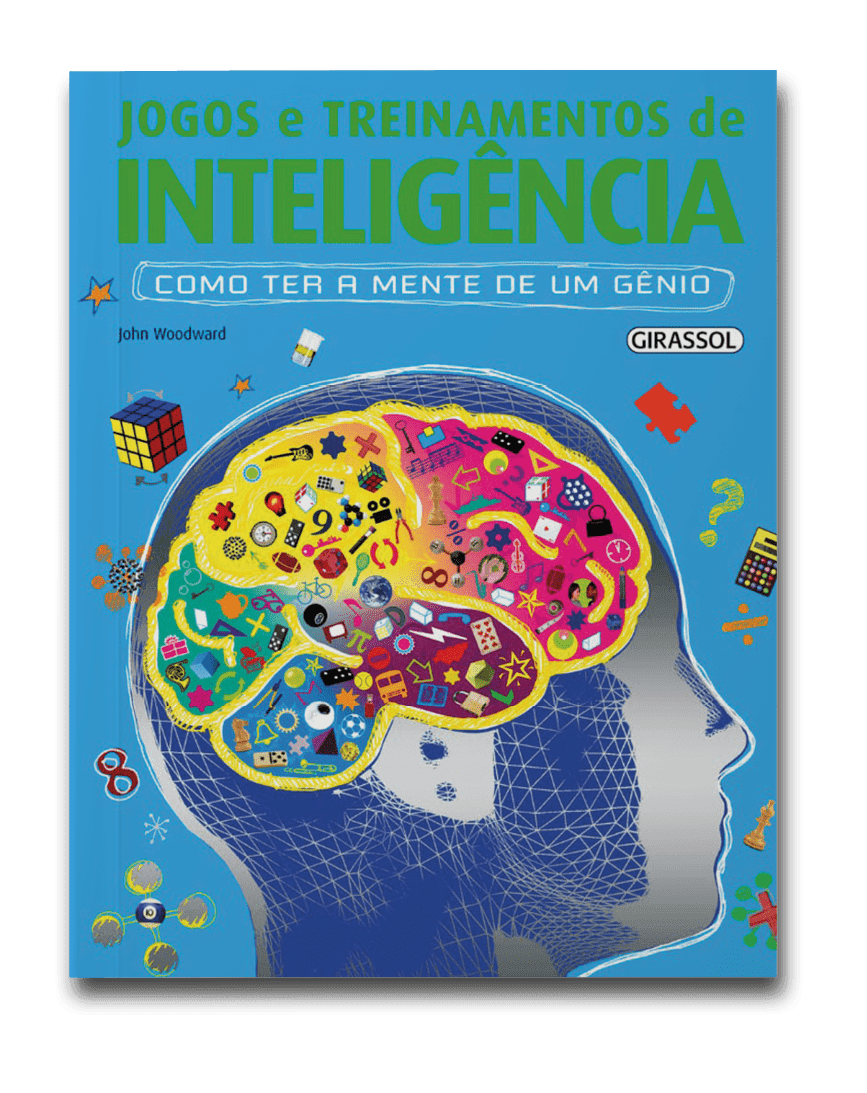 Capa do livro Jogos e treinamento de inteligência, de John Woodward