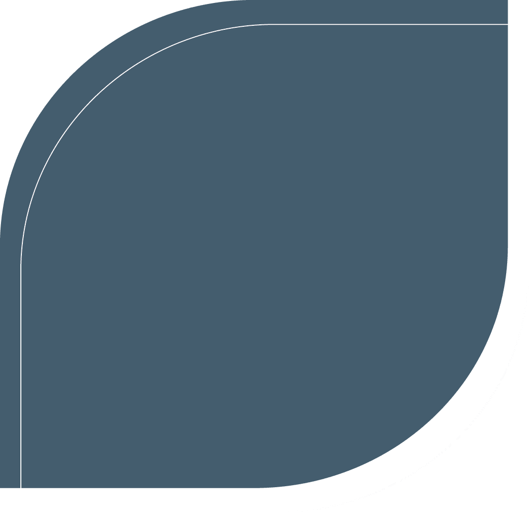 Grafismo de pétala azul