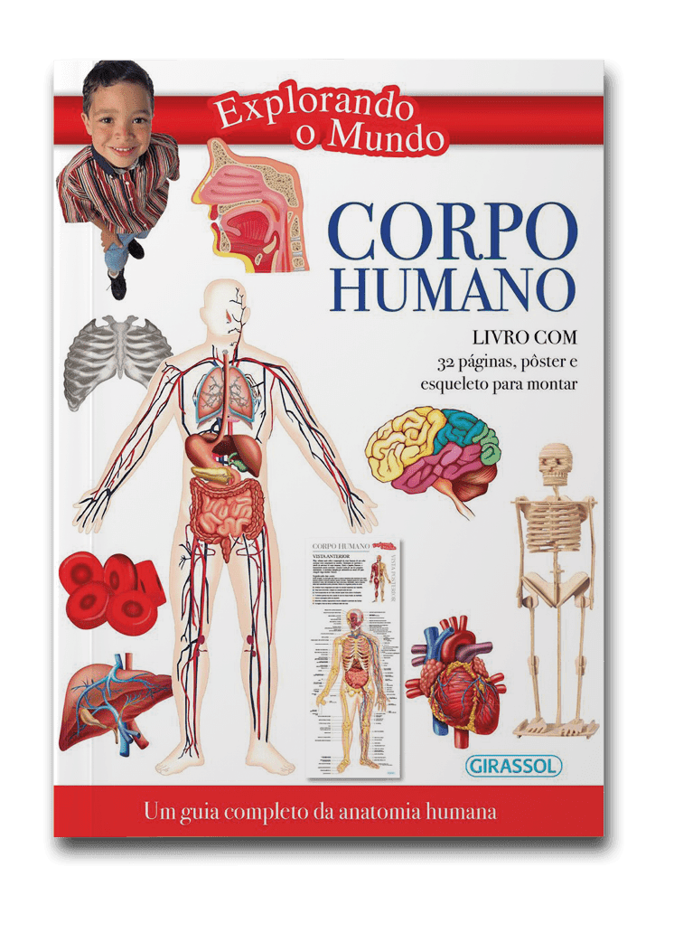 Capa do livro Explorando o mundo: corpo humano
