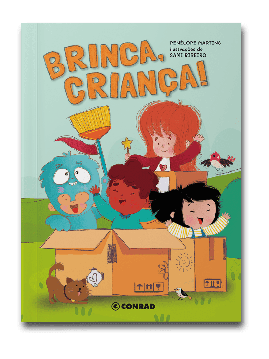 Capa do livro Brinca, criança , de Penélope Martins