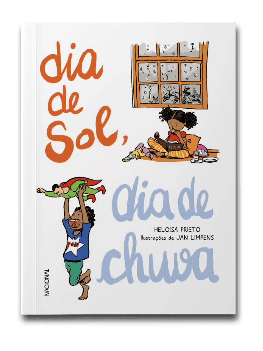 Capa do livro Dia de sol, dia de chuva, de Heloisa Prieto
