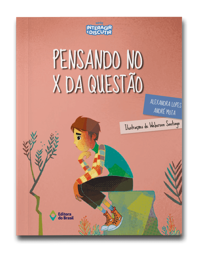 Capa do livro Pensando no X da questão, de Alexandra Lopes e André Mota