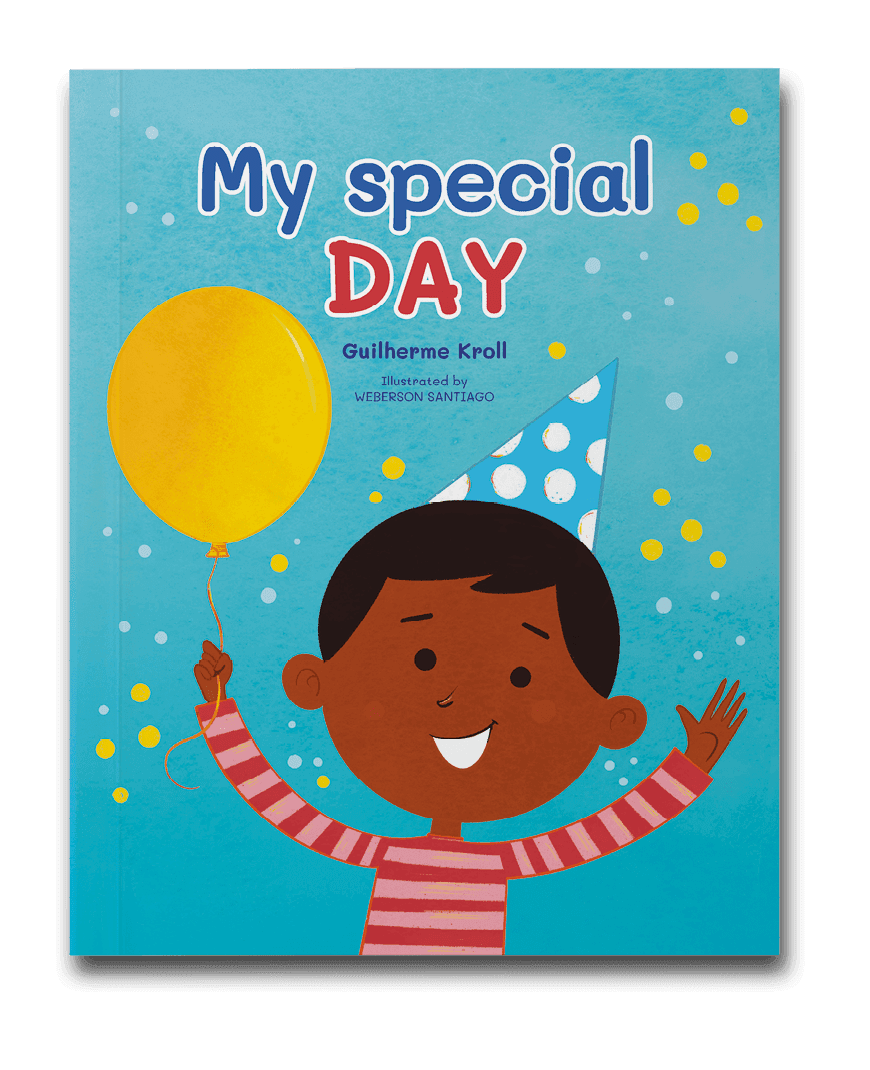 Capa do livro My special Day, de Guilherme Kroll