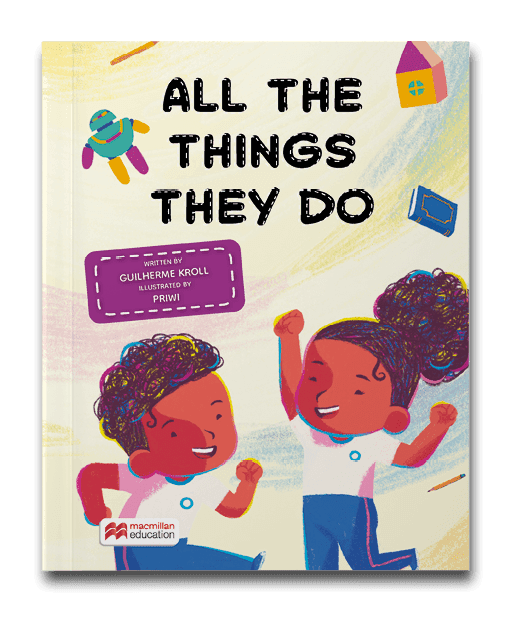 Capa do livro All the things they do, de Guilherme Kroll