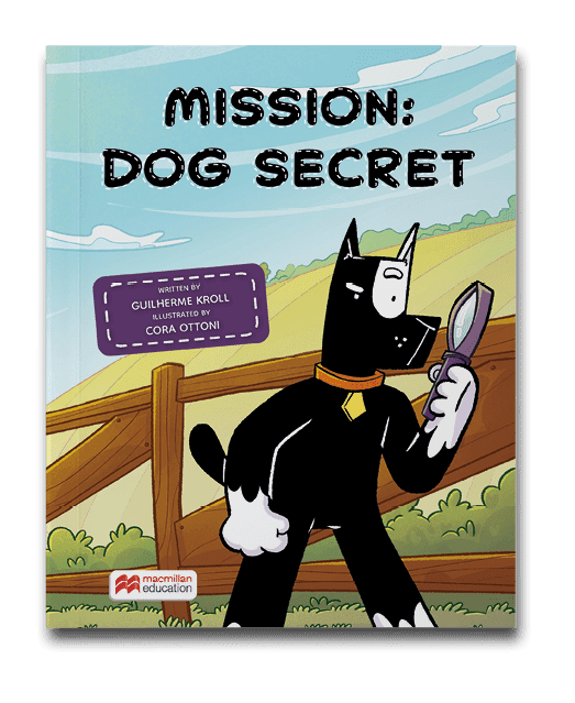 Capa do livro Mission: dog secret, de Guilherme Kroll