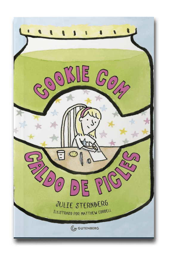 Capa do livro Cookie com caldo de picles, de Julie Sternberg