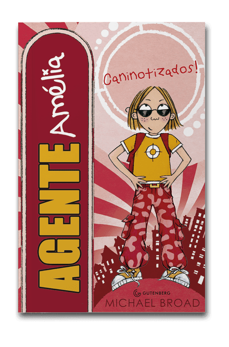 Capa do Agente Amélia: Caninotizados, de Michael Broad