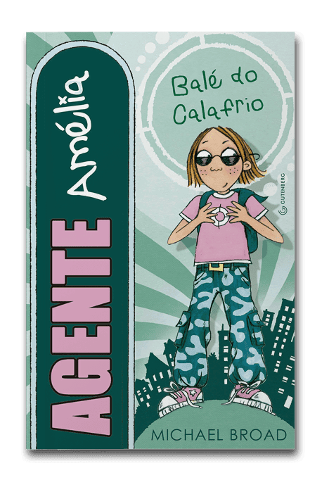 Capa do Agente Amélia: Balé do calafrio, de Michael Broad