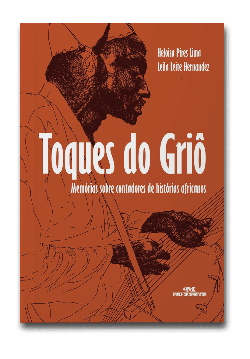 Capa do livro Toques do Griô , dee Heloisa Lima e Leila Leeite Hernandez