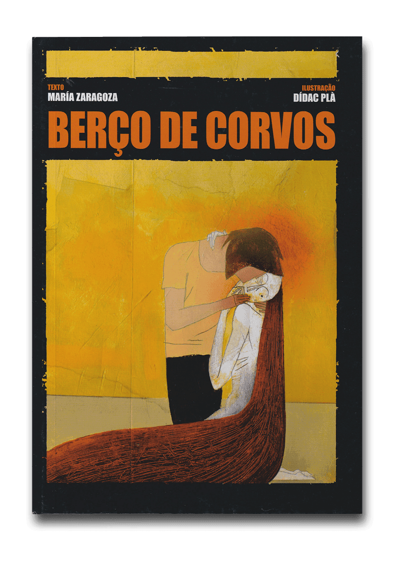 Capa do livro Berços de corvos, de María Zaragoza