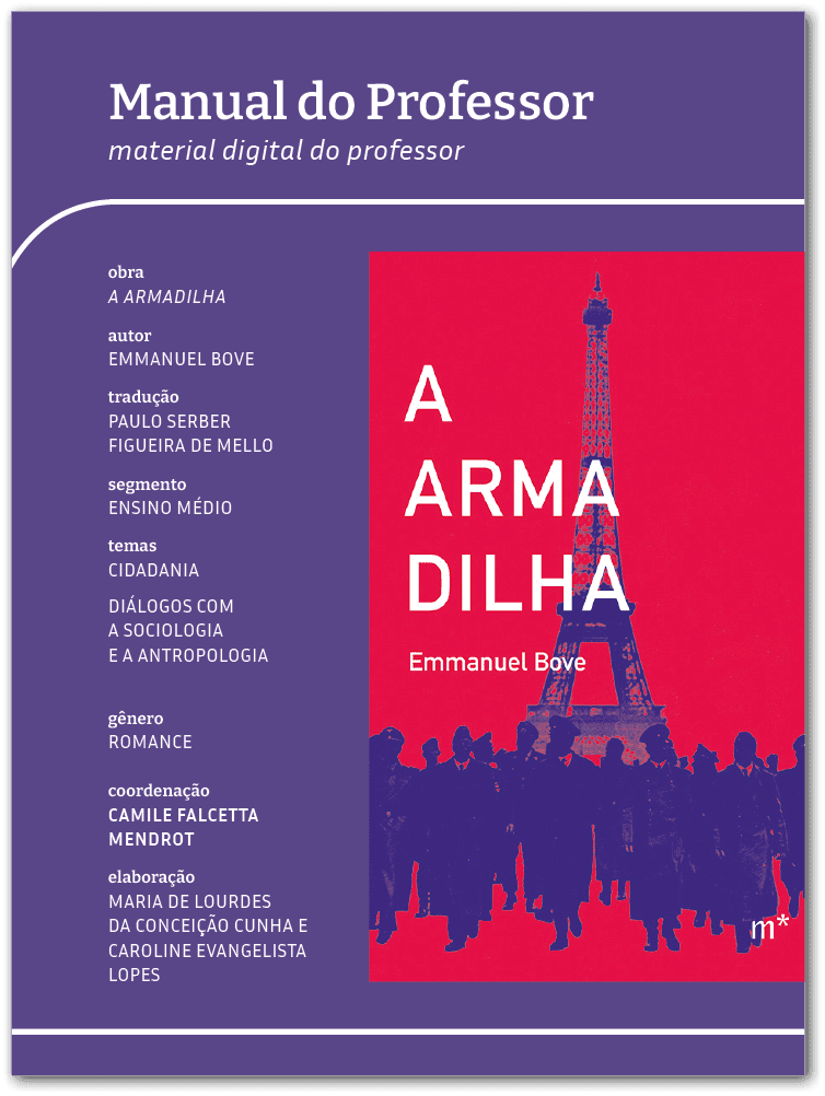 Manual do professor da obras A armadilha