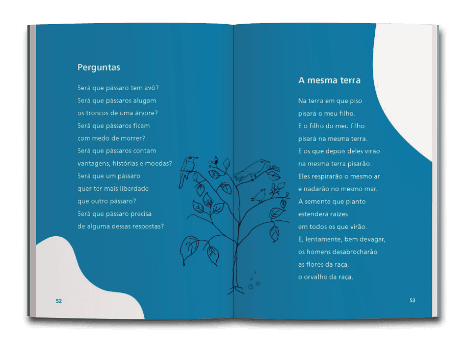 Página dupla de miolo do livro Quem é você, afinal , de Jonas Ribeiro