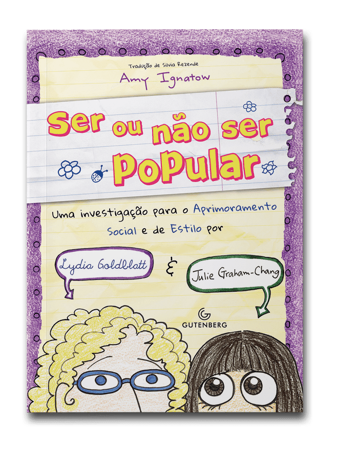 Capa do livro Ser ou não ser popular, de Lydia Goldlatt e Julie Graham-Chang