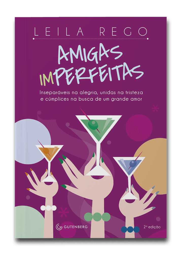 Capa do livro A migas imperfeitas, de Leila Rego