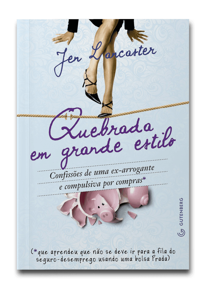 Capa do livro Quebrada em grande estilo, de Jer Larcaster