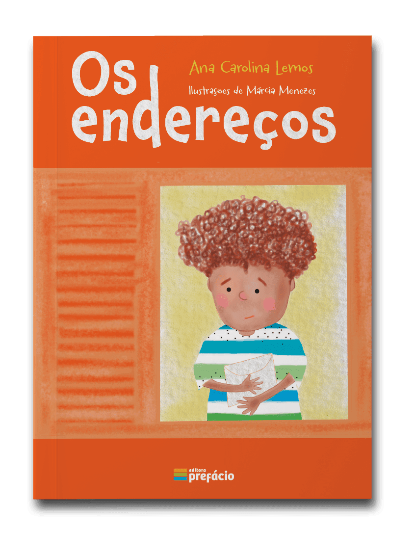 Capa do livro Os endereços, de Ana Carolina Lemos