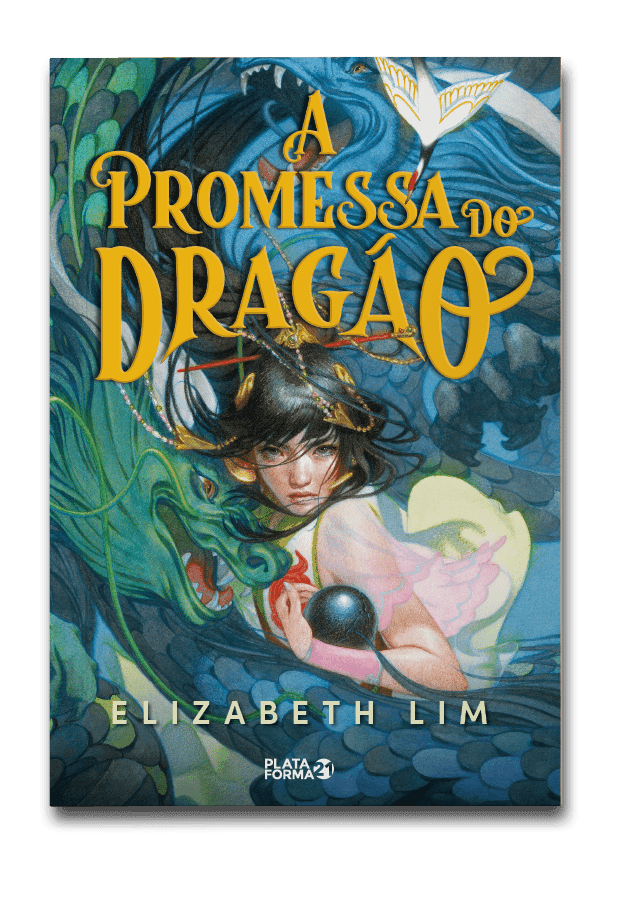 Capa do livro A promessa do Dragão, de Elizabeth Lim