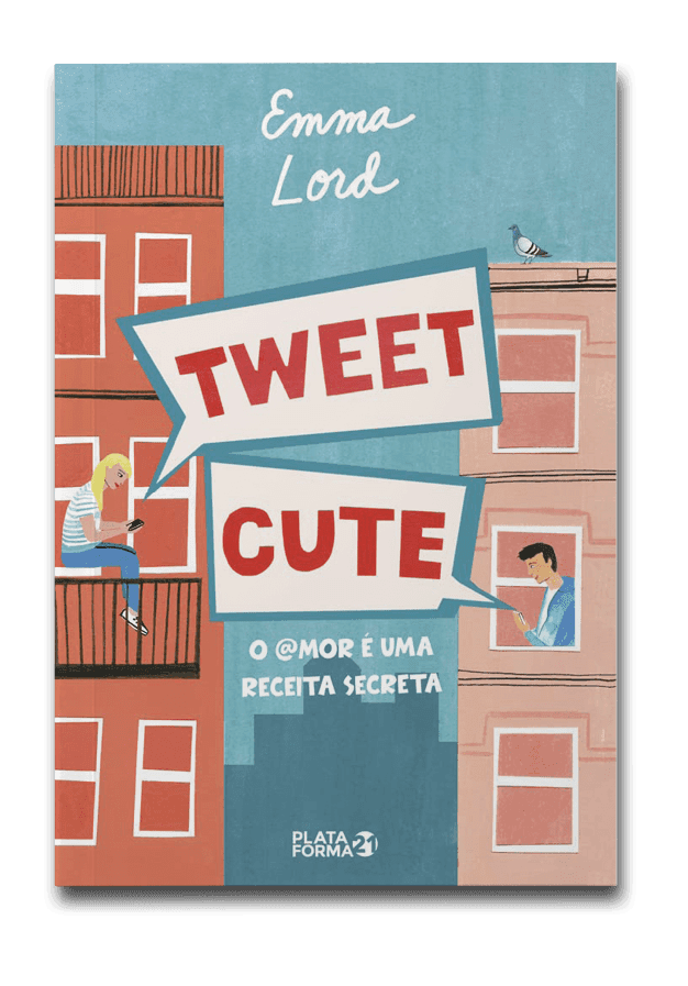 Capa do livro Tweet cute: o amor é uma receita secreta, de Emma Lord
