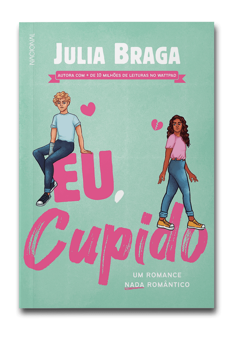 Capa do livro Eu, cupido, de Julia Braga