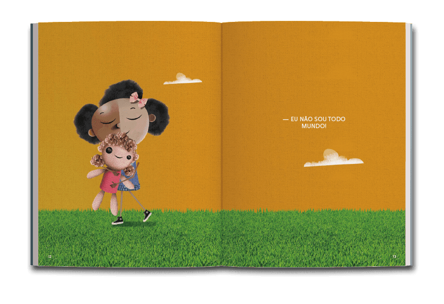 Página dupla de miolo do livro Eu não sou todo mundo, de Soraia Lima