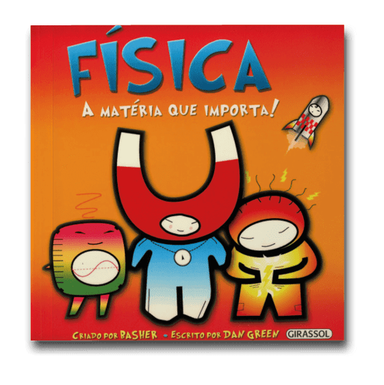Capa do livro Física: a matéria que importa, de Rasher e Dan Green