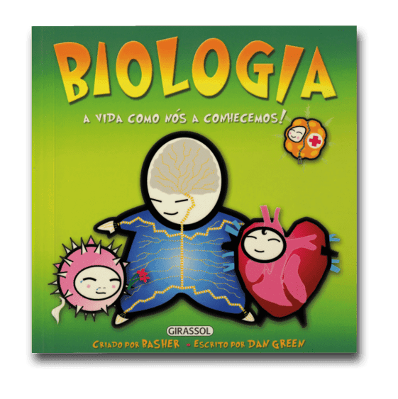 Capa do livro Biologia: a vida como nós conhecemos, de Rasher e Dan Green