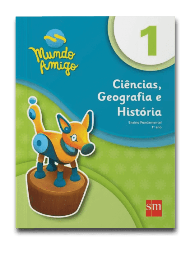 Capa do livro Mundo Amigo: ciências, geografia e história