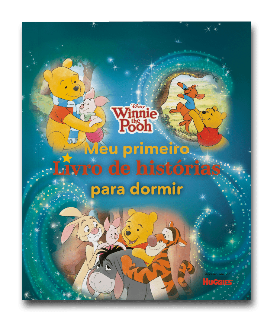 Capa do livro Meu primeiro livro de histórias para dormir: Winnie the pooh, de Disney