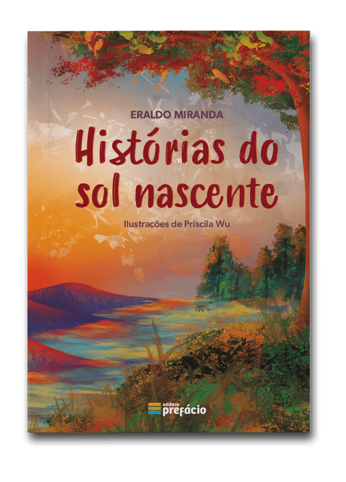 Capa do livro Histórias do sol nascente, de Eraldo miranda