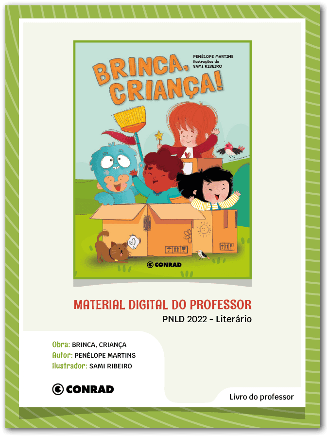Material digital do professor da obra Brinca, criança