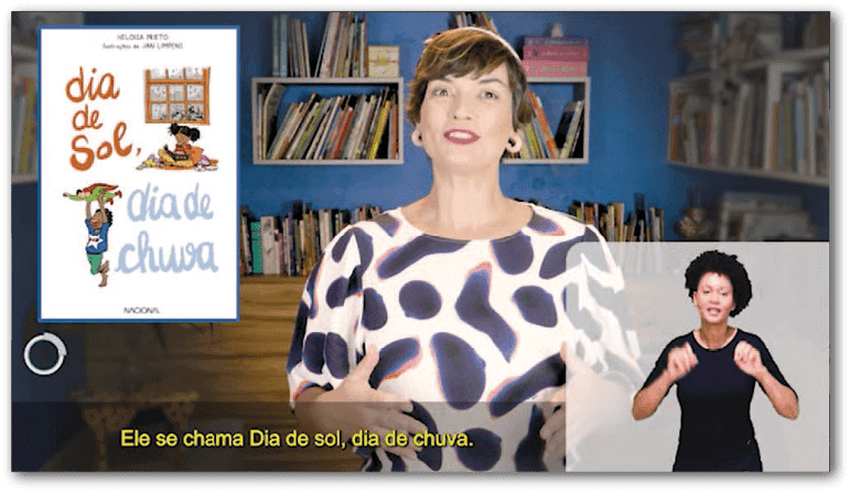 Frame do vídeo didático PNLD 22